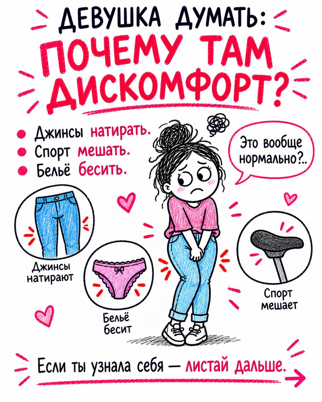 Почему там дискомфорт, слайд 1 из 6